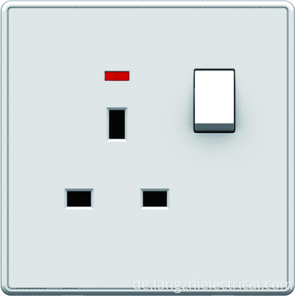 13a Socket With Switch With Led Lamp